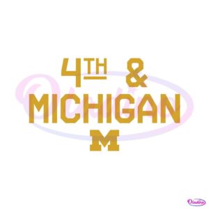 4th-and-michigan-ncaa-football-svg