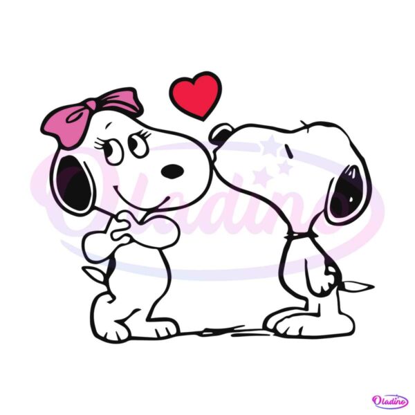cute-kissing-snoopy-valentine-svg
