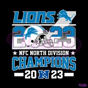 detroit-2023-nfc-north-division-champions-svg