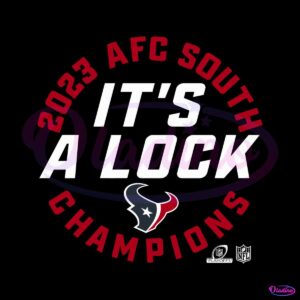 houston-texans-afc-south-champions-its-a-lock-svg