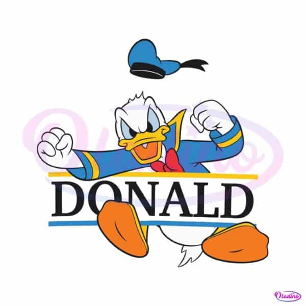 funny-donald-duck-disney-character-svg