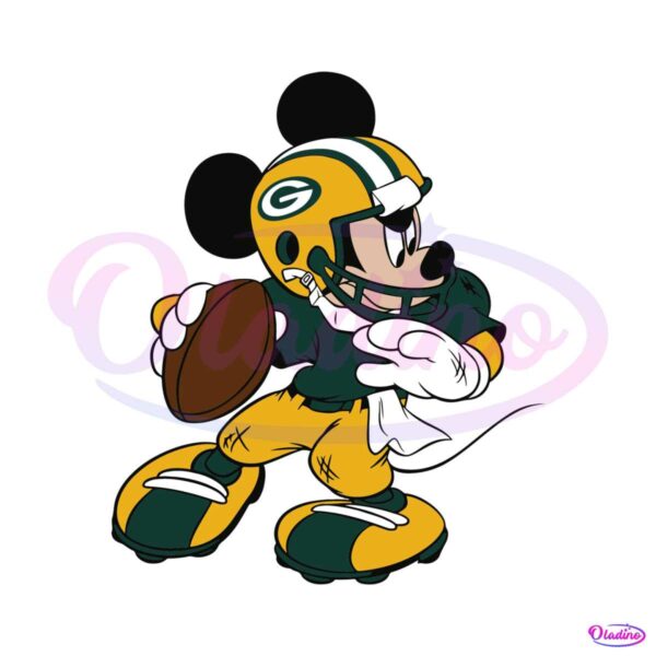 green-bay-packers-nfl-mickey-mouse-svg