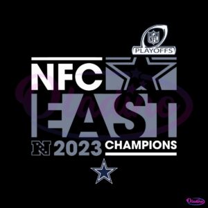 2023-nfc-east-division-champions-cowboys-svg