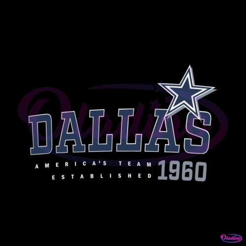 dallas-americas-team-establish-1960-svg-download