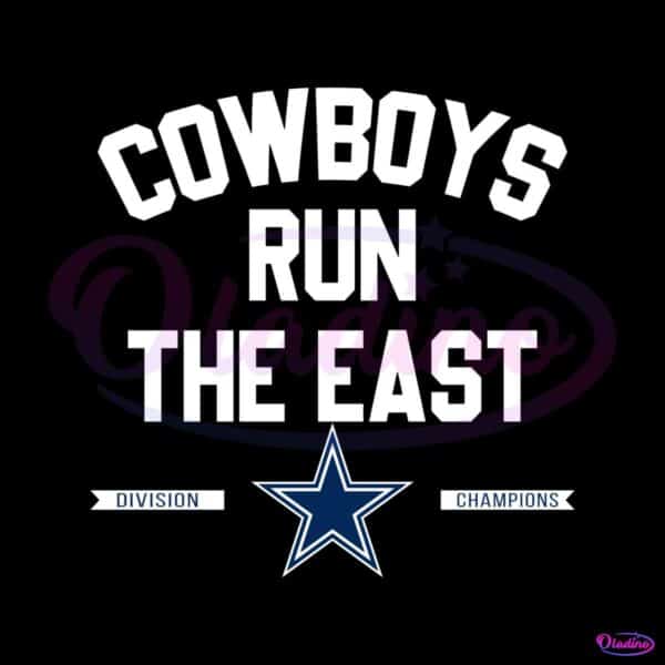 cowboys-run-the-east-division-champions-svg