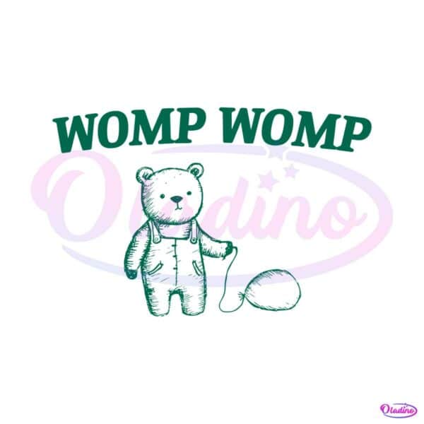 retro-womp-womp-bear-meme-svg