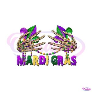 retro-mardi-gras-skeleton-hand-png