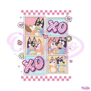 bluey-couple-xoxo-valentine-png