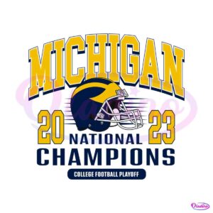 michigan-college-football-playoff-2023-svg