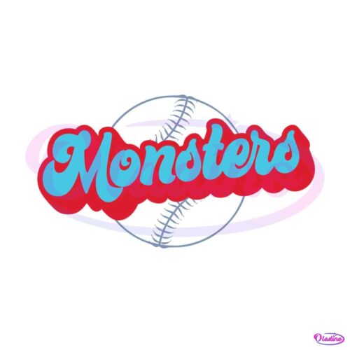 retro-sport-baseball-monsters-svg