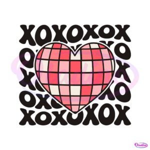 retro-valentine-xoxo-heart-svg