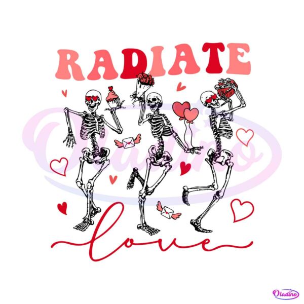 radiate-valentine-radiology-skeleton-svg