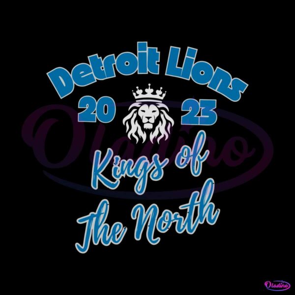 detroit-lions-2023-kings-of-the-north-svg