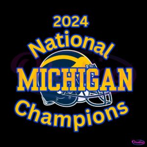 football-national-championship-michigan-svg