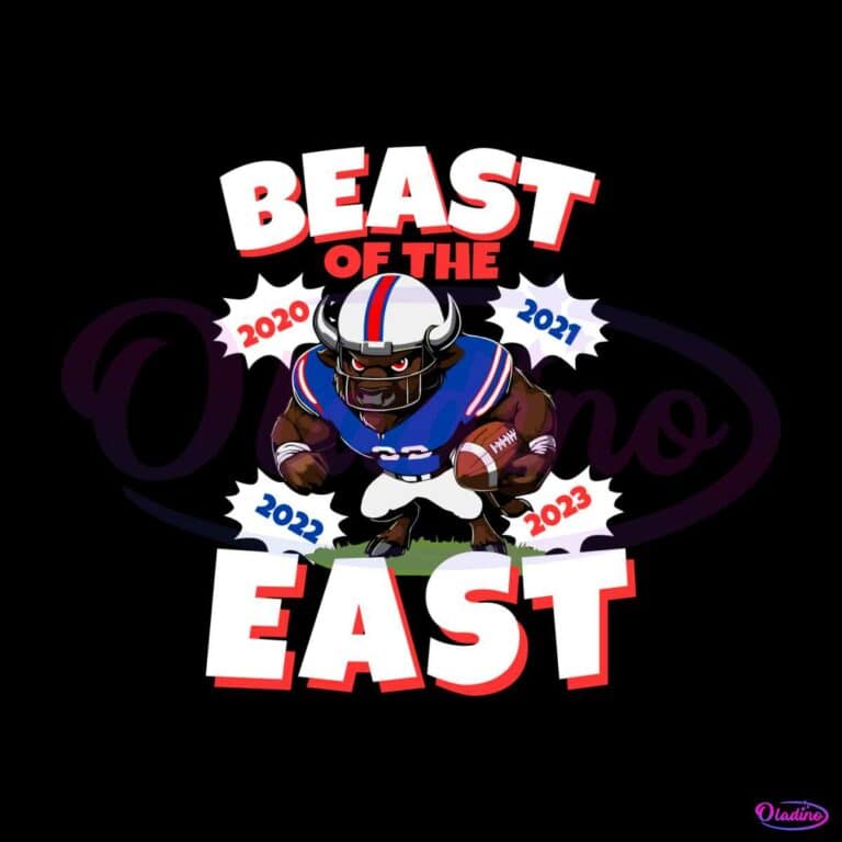 Beast Of The East Buffalo Bills Football Svg Digital Download