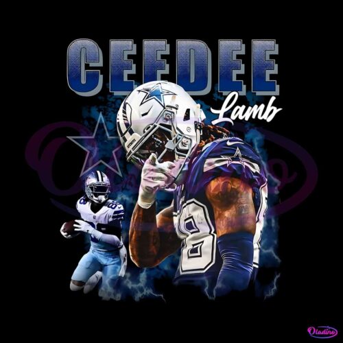 dallas-cowboys-football-player-ceedee-lamb-png