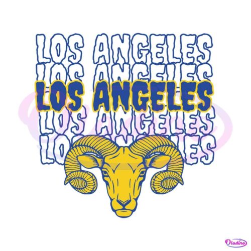 los-angeles-rams-football-team-svg