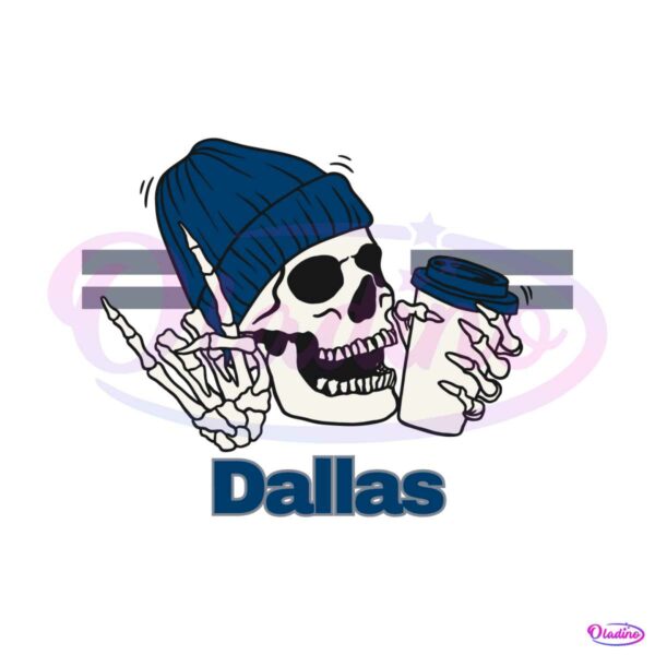 skeleton-dallas-cowboys-football-svg
