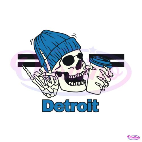 skeleton-detroit-lions-football-svg