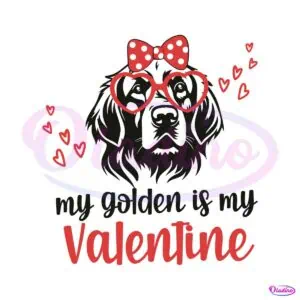 my-golden-is-my-valentine-svg