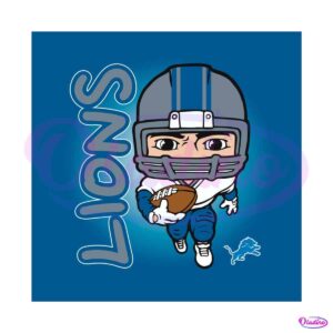 detroit-lions-chibi-player-football-svg