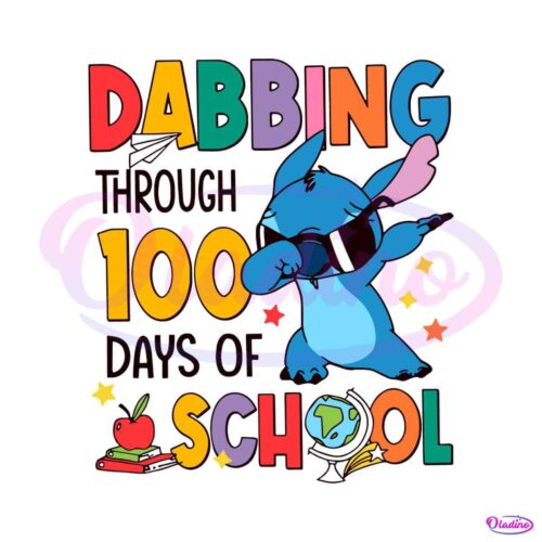 dabbing-through-100-days-of-school-svg