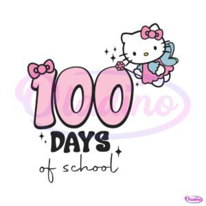 100-days-of-school-kawaii-kitty-svg