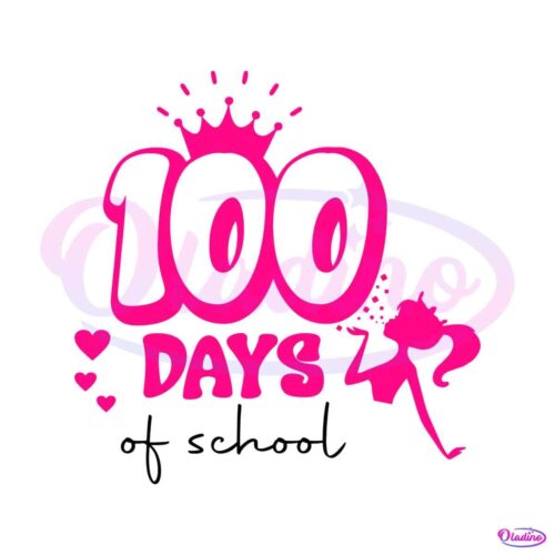 100-days-of-school-pink-doll-barbie-svg