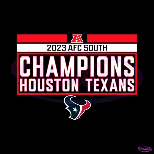 2023-afc-south-champions-houston-texans-svg