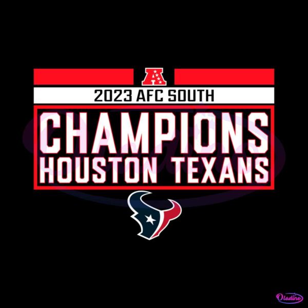 2023-afc-south-champions-houston-texans-svg