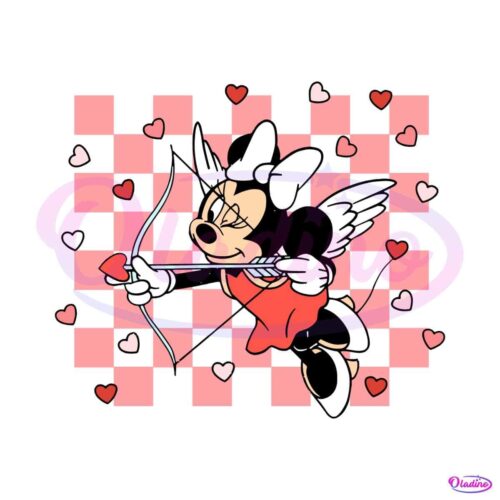 minnie-checkered-disney-valentine-svg