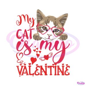 groovy-my-cat-is-my-valentine-svg