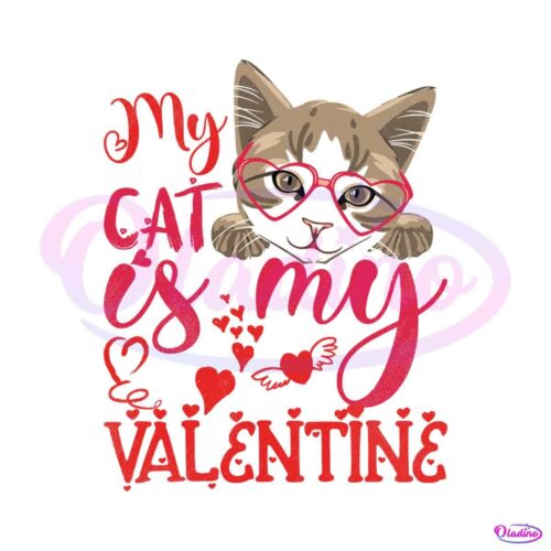 groovy-my-cat-is-my-valentine-svg