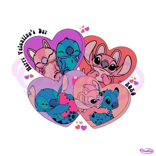 happy-valentines-day-xoxo-stitch-angel-svg