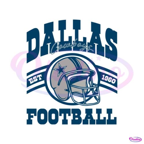 dallas-cowboys-football-est-1960-svg