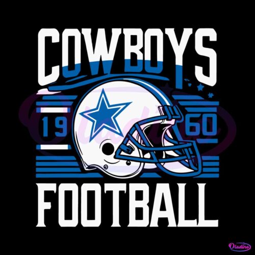 retro-cowboys-football-helmet-svg-digital-download