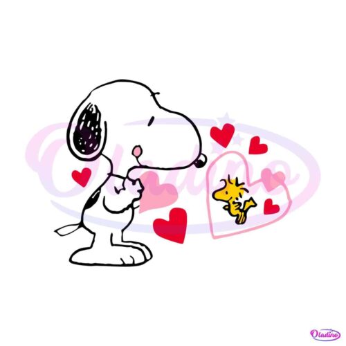 cute-snoopy-love-woodstock-svg