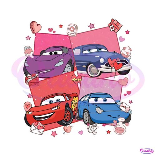 lightning-mcqueen-friends-valentine-png