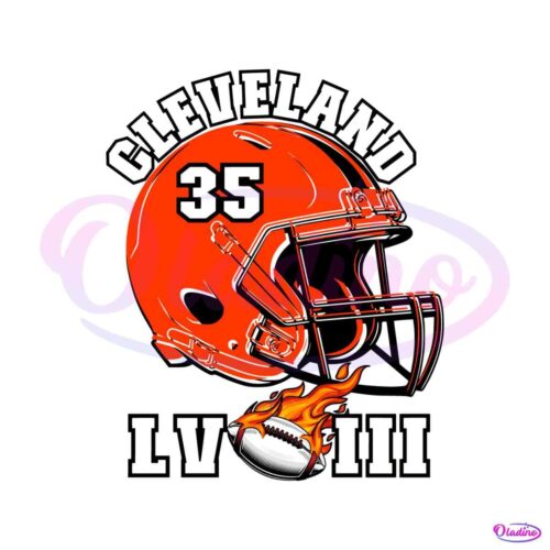 super-bowl-lviii-cleveland-football-helmet-png