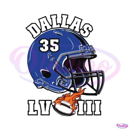 super-bowl-lviii-dallas-football-helmet-svg