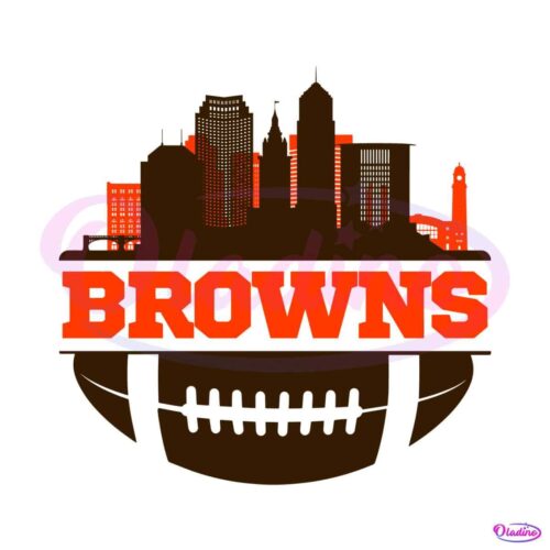 vintage-browns-football-skyline-svg