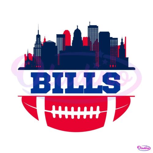 nfl-bills-football-skyline-svg