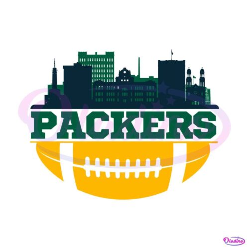 nfl-packers-football-skyline-svg