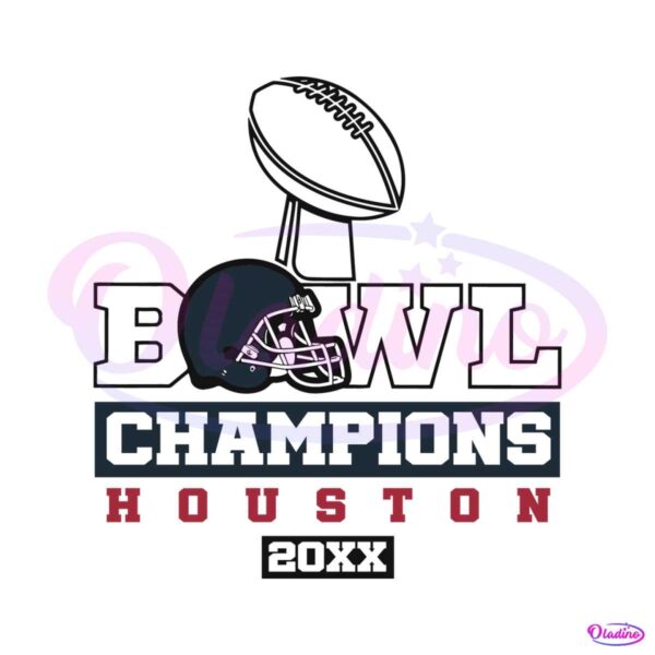football-bowl-champions-houston-texan-svg