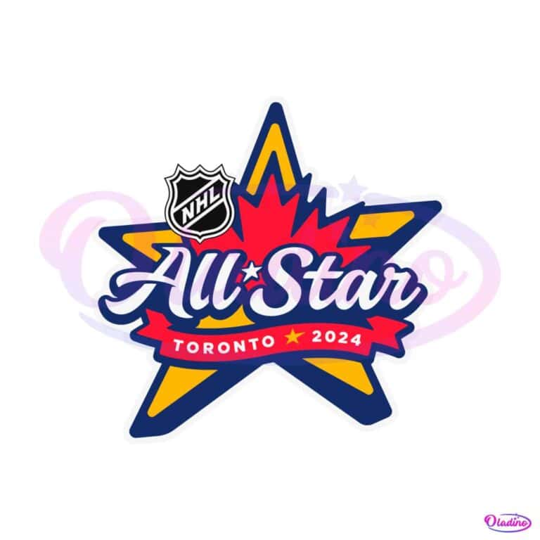 2025 NHL All Star Toronto Game Event Logo SVG Oladino