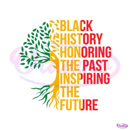 black-history-honoring-the-past-inspiring-the-future-svg