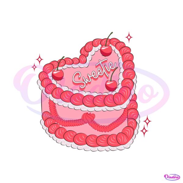 valentine-sweetie-heart-cake-svg