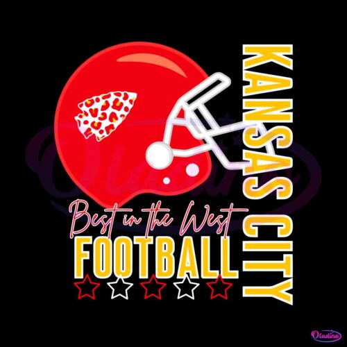 best-of-the-west-kansas-city-football-helmet-svg-digital-download