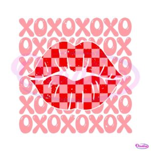 groovy-xoxo-checker-lips-svg