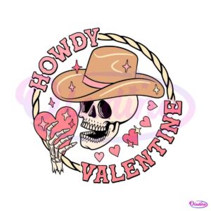 retro-howdy-valentine-skeleton-svg